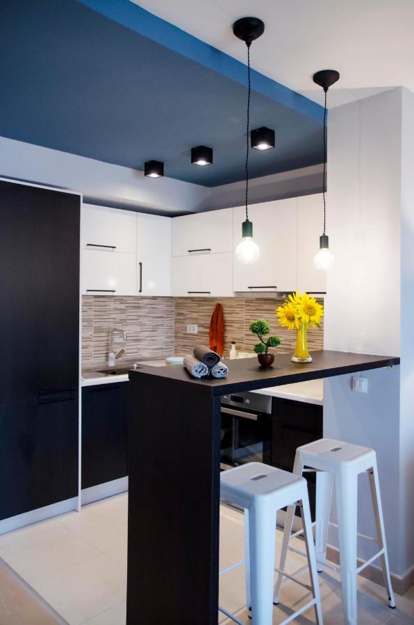 Stylish Studio, Skopje Centre - Private Parking - Panoramic Views Exteriör bild